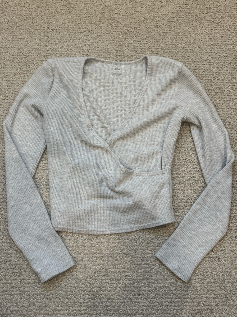 Aerie Wrap Front Long Sleeve